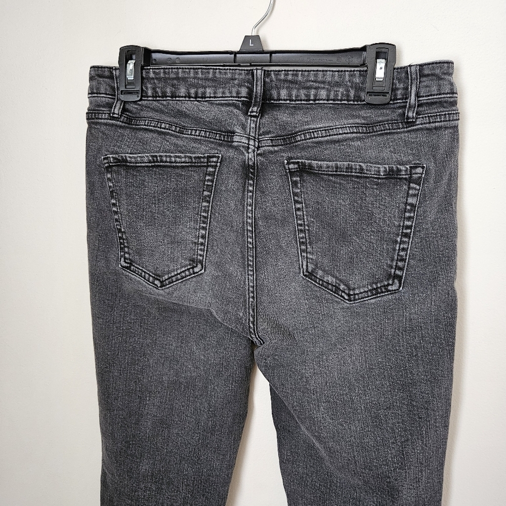 Wild Fable Jeans Black Distressed High Rise Skinny Neutral Casual Trendy Ripped - Picture 6 of 11